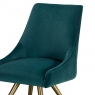 Cookes Collection Teal Isabella Dining Chair 3