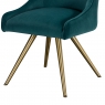 Cookes Collection Teal Isabella Dining Chair 4