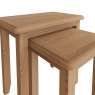 Cookes Collection Burnley Nest of 2 Tables Dimensions