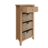 Cookes Collection Burnley 1 Drawer, 3 Baskets Unit 4