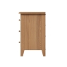 Cookes Collection Burnley 3 Drawer Bedside Cabinet 5