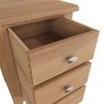 Cookes Collection Burnley 3 Drawer Bedside Cabinet 7
