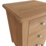 Cookes Collection Burnley 3 Drawer Bedside Cabinet 8