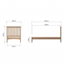Cookes Collection Burnley Single Bedstead Dimensions