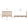 Cookes Collection Burnley 5ft Bedframe Dimensions