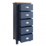 Cookes Collection Aston 5 Drawer Narrow Chest 4