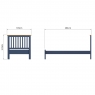 Cookes Collection Aston Single Bedstead Dimensions