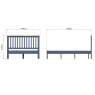 Cookes Collection Aston Double Bedstead Dimensions
