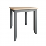 Cookes Collection Palma Fixed Top Dining Table Grey