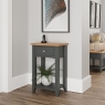 Cookes Collection Palma Telephone Table Grey