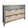 Cookes Collection Palma 3 DRawer 6 Baskets Sideboard 3