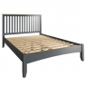 Cookes Collection Palma Double Bedstead Grey 1