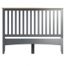 Cookes Collection Palma Double Bedstead Grey 5