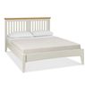 Cookes Collection Camden Soft Grey and Pale Oak Bedstead Double