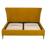 Cookes Collection Pleated Bedframe Tumeric 4