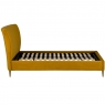 Cookes Collection Pleated Bedframe Tumeric 5