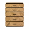 Cookes Collection Rotterdam 5 Drawer Tall Chest 3