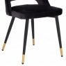 Cookes Collection Britney Dining Chair Black 5