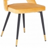 Cookes Collection Britney Dining Chair Mustard 5