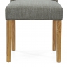 Marseille Grey Button Back Dining Chair 6