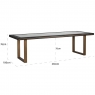 Richmond Bloomingville Large Dining Table 5