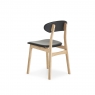 Tribe LUX Dining Chair Black leather 4