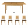 Verona Dining Table & 4 Chairs 2