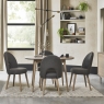 Fino Scandi Oak Dining Table & 4 Chairs 1
