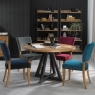 Iris Circular Dining Table & 4 Chairs 2