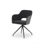 Chicago Dining Chair Charcoal 2