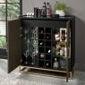 Iris Fumed Oak Drinks Cabinet 2