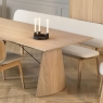 Collum Ex Dining Table x3 Chairs & Bench 3