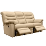 G Plan Ledbury 3 Seater Double Manual Recliner Sofa in Leather 1