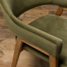 Clifton Upholstered Arm Chair - Cedar Velvet 5