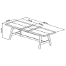 Clifton Large Extending Dining Table 10
