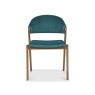 Clifton Upholstered Dining Chair - Azure Velvet 3