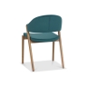 Clifton Upholstered Dining Chair - Azure Velvet 4