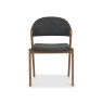 Clifton Upholstered Dining Chair - Dark Grey 3