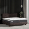 Tempur Arc Static Disc Bed with Vectra Headboard – Dark Stone 4