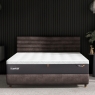 Tempur Arc Static Disc Bed with Vectra Headboard – Dark Stone 5