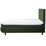Tempur Arc Static Disc Bed with Vectra Headboard – Dark Green 3