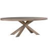 Fleur Large Oval Dining Table 3