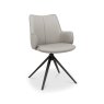Rosello Swivel Chair - Light Grey