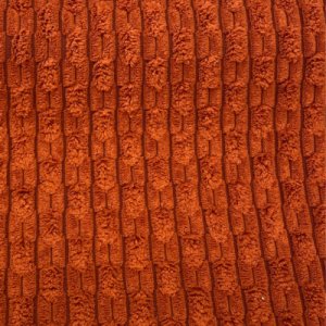 5584 Paprika Cable Knit Velvet