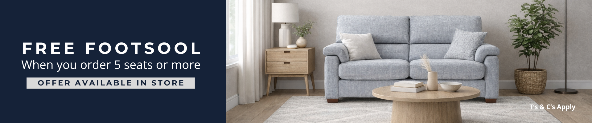 Ashwood Harrington Free Footstool Collections Banner