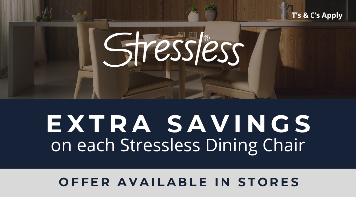 Stressless Dining Product Banner