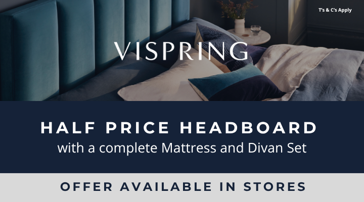 Vi-Spring Half Price Headboard Product Banner