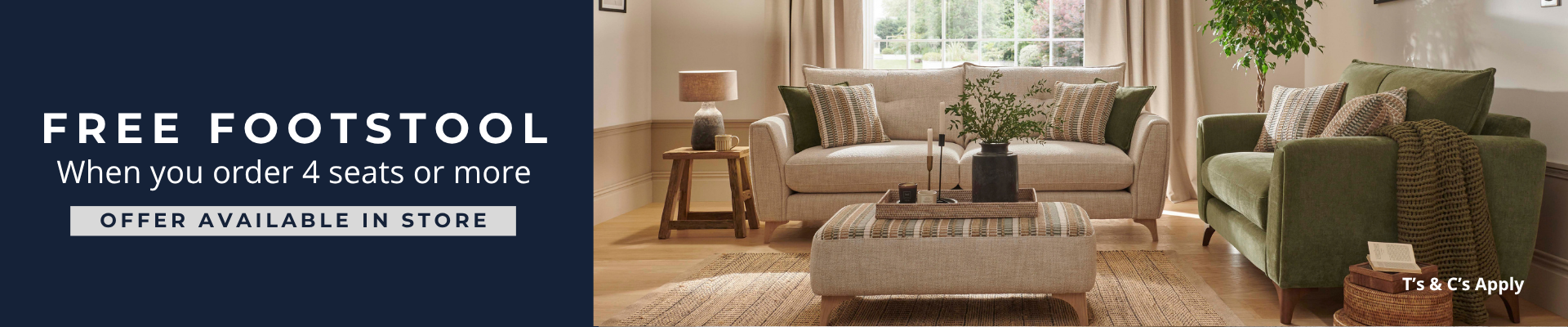 Copal Free Footstool Collections Banner