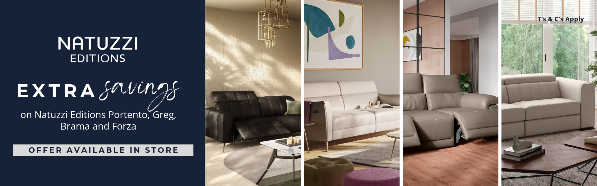 Natuzzi Editions Extra Savings