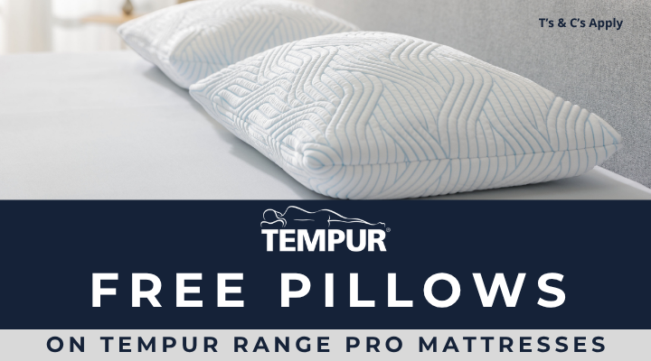 Tempur Free Pillows Product Banner